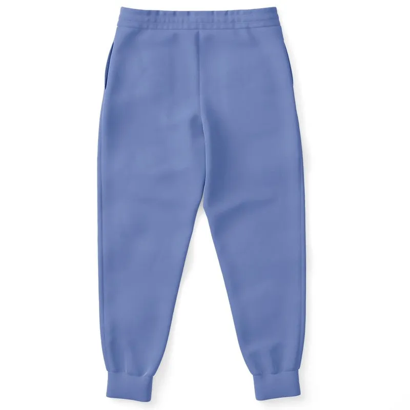 Pastel Blue Joggers | Unisex | with PLUS sizes | Bright Pastel Blue | C60M45Y0K0