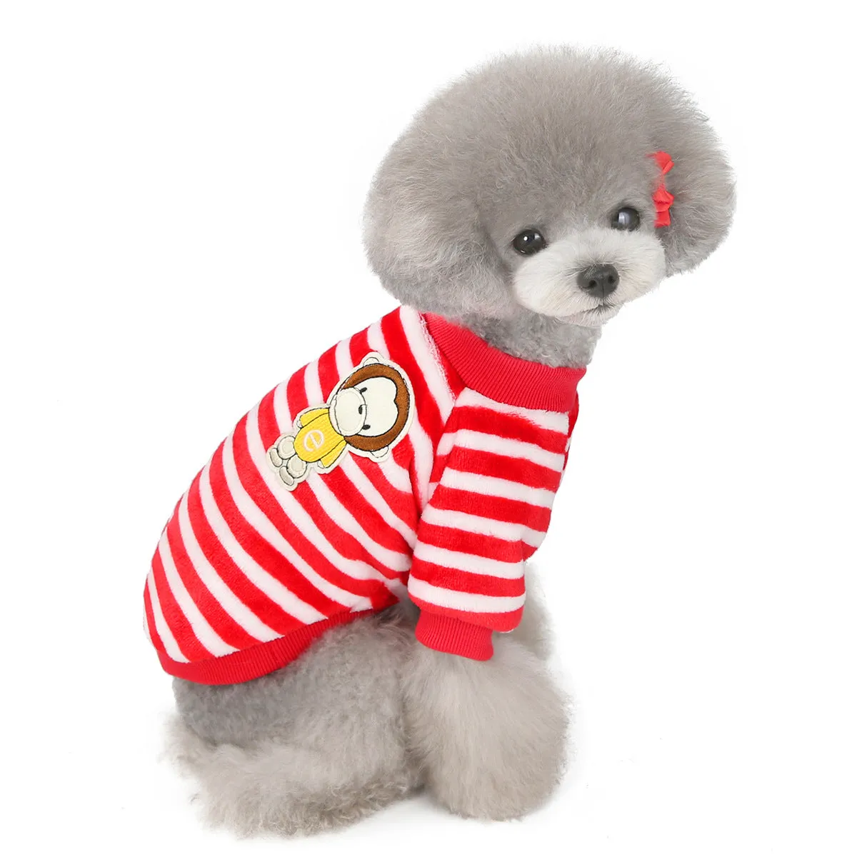 Pet soft coral fleece small dog pet clothing