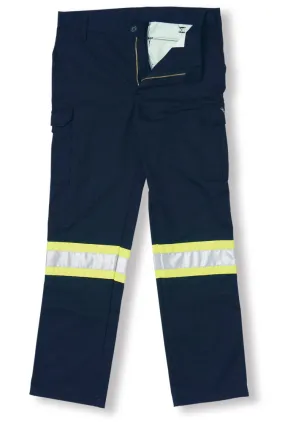 Polyester/Cotton Cargo Pant - Navy Blue - Style #908