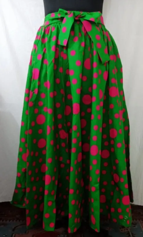 Print Maxi Skirt