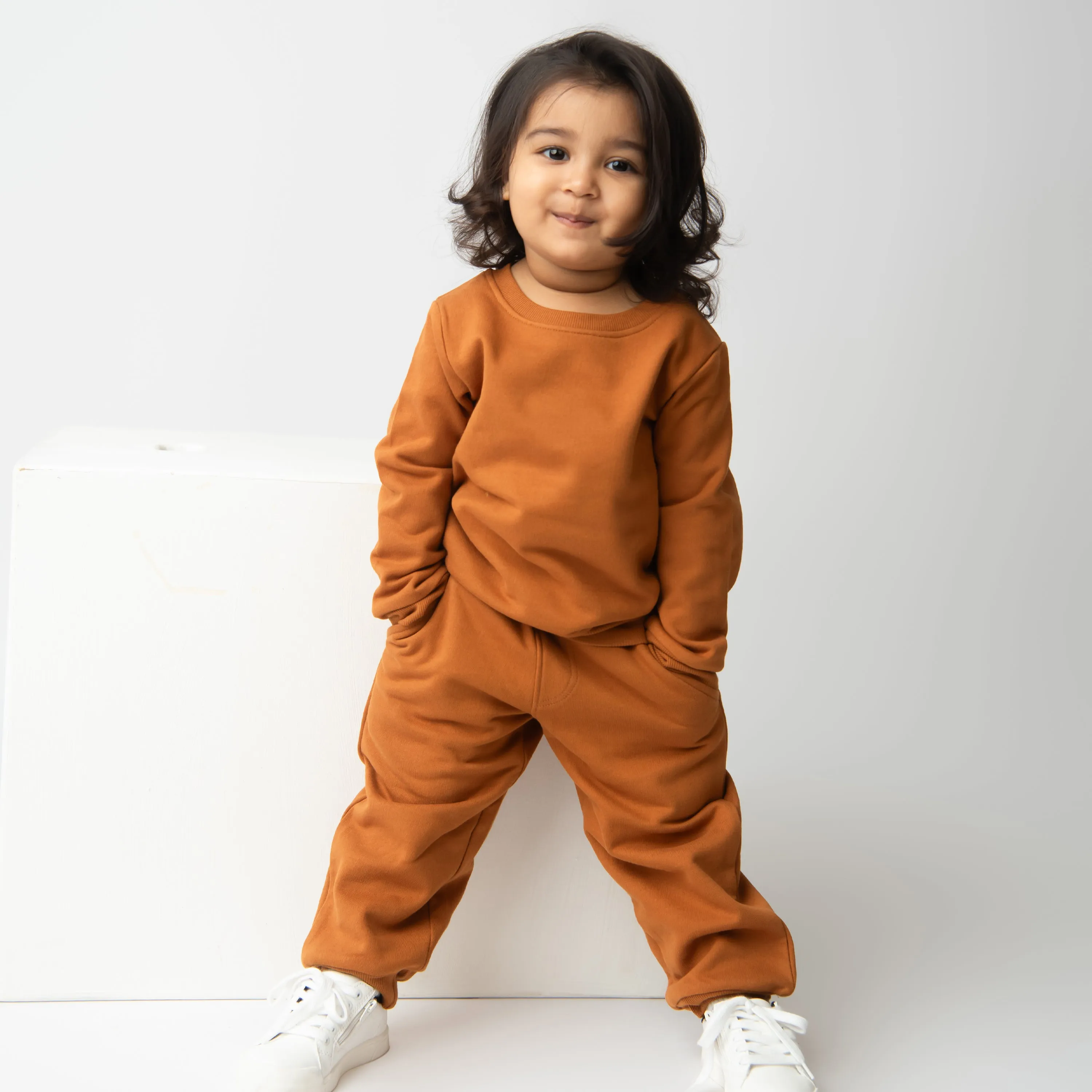 Pumpkin Spice Organic Fleece Relaxed Jogger