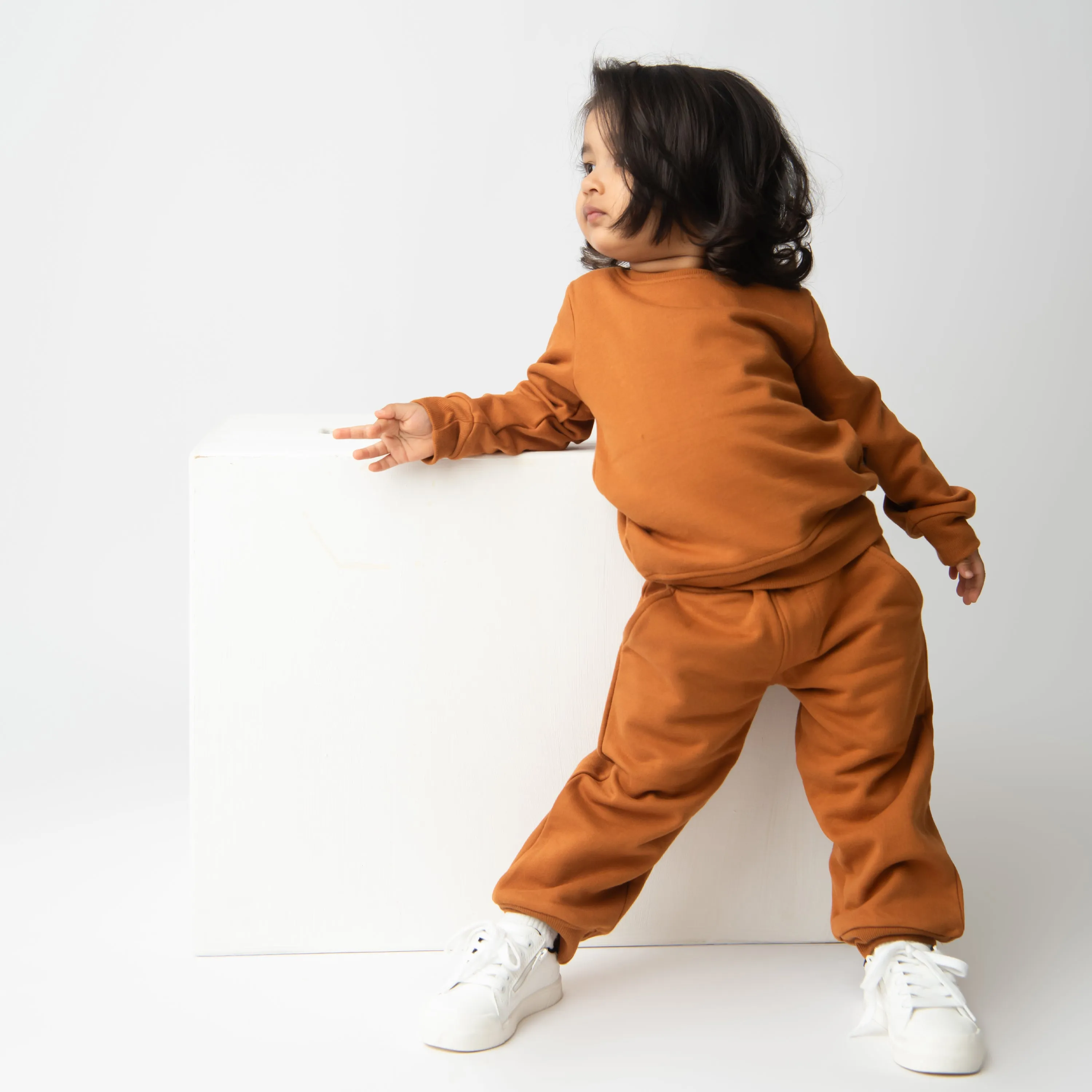 Pumpkin Spice Organic Fleece Relaxed Jogger