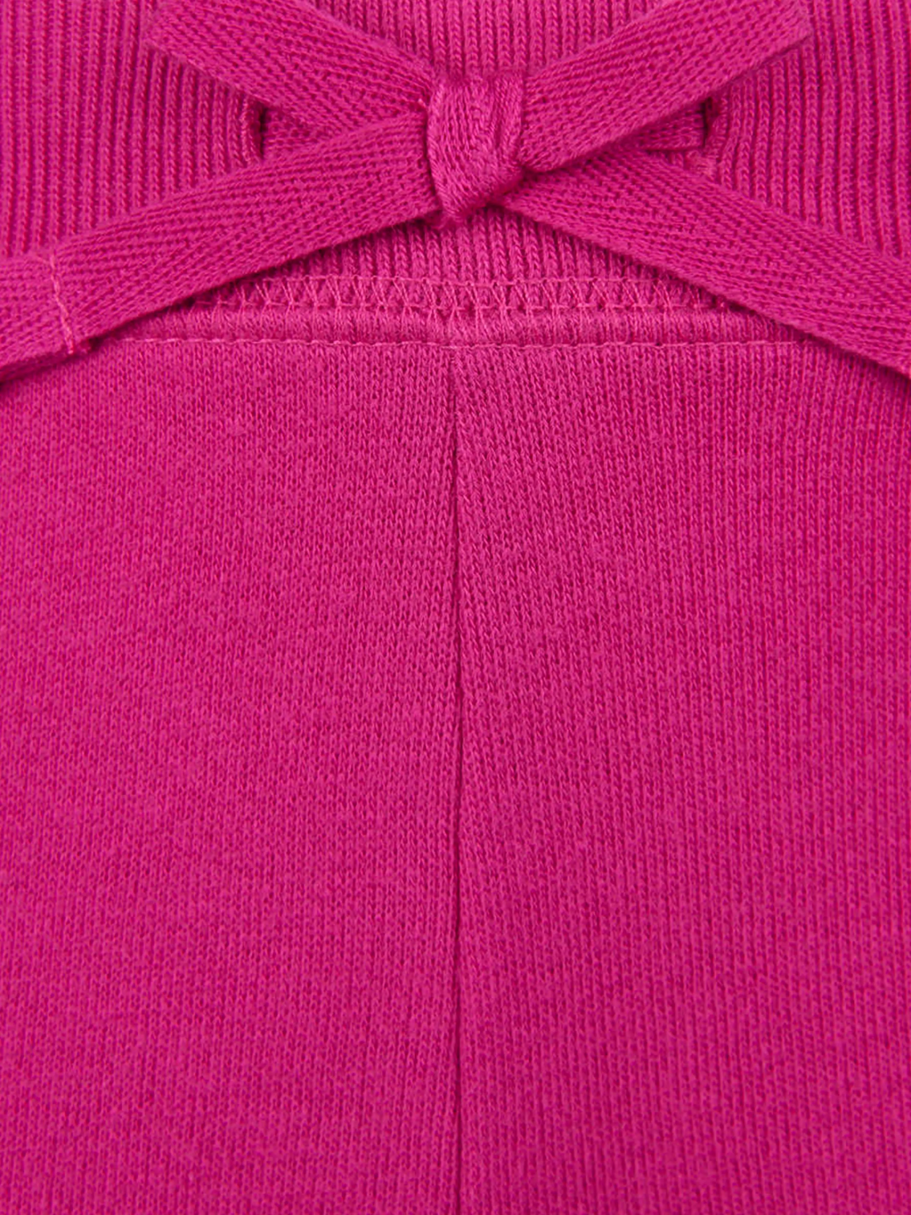 Ralph Lauren Girls Raspberry Pink Fleece Joggers