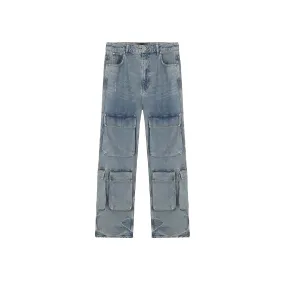 Represent R3CA Cargo Denim Blue