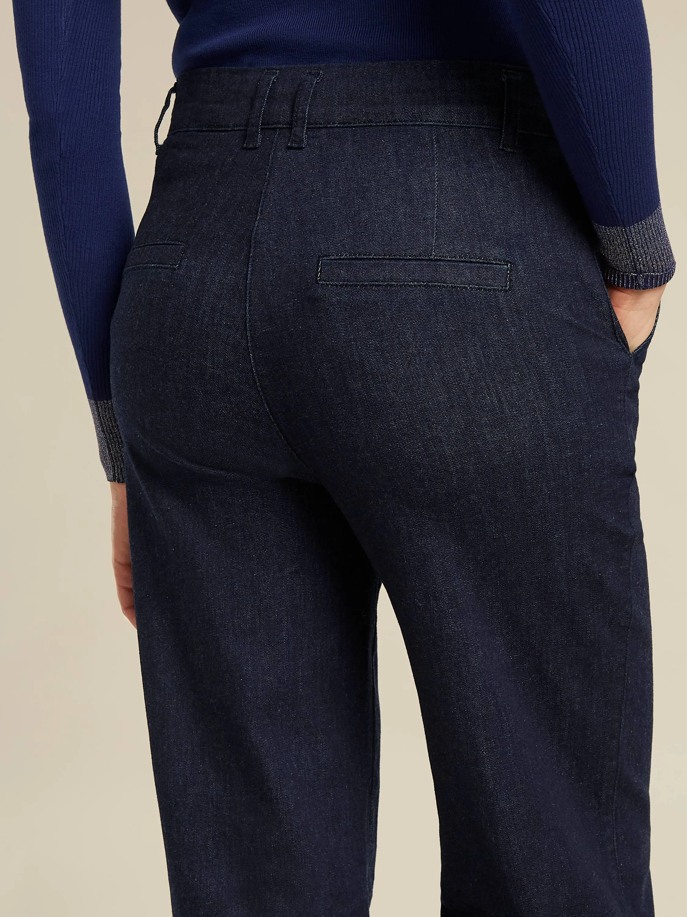 Rose pants - Dark blue denim