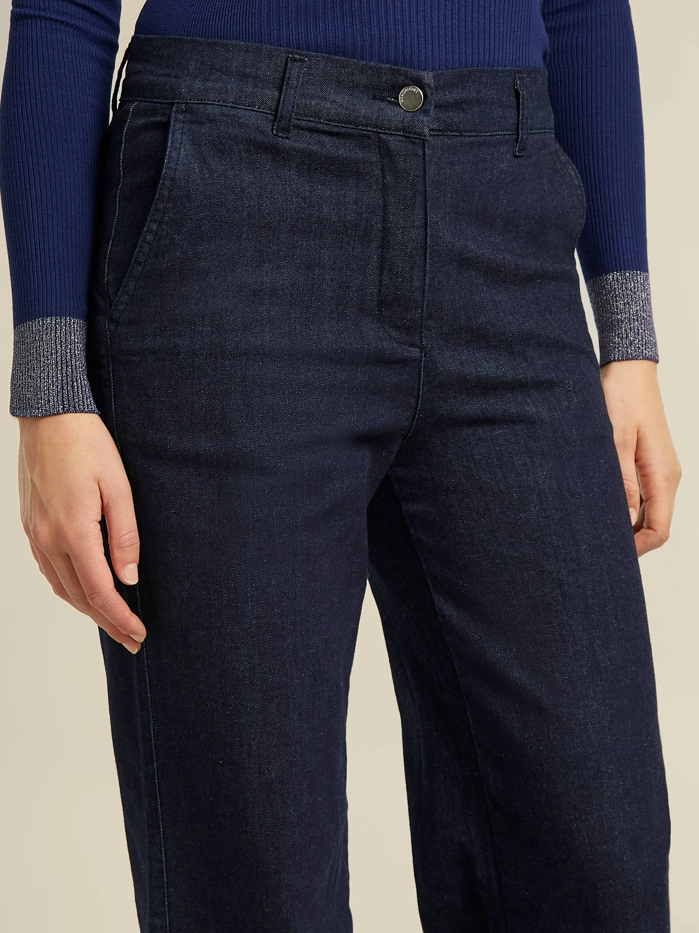 Rose pants - Dark blue denim