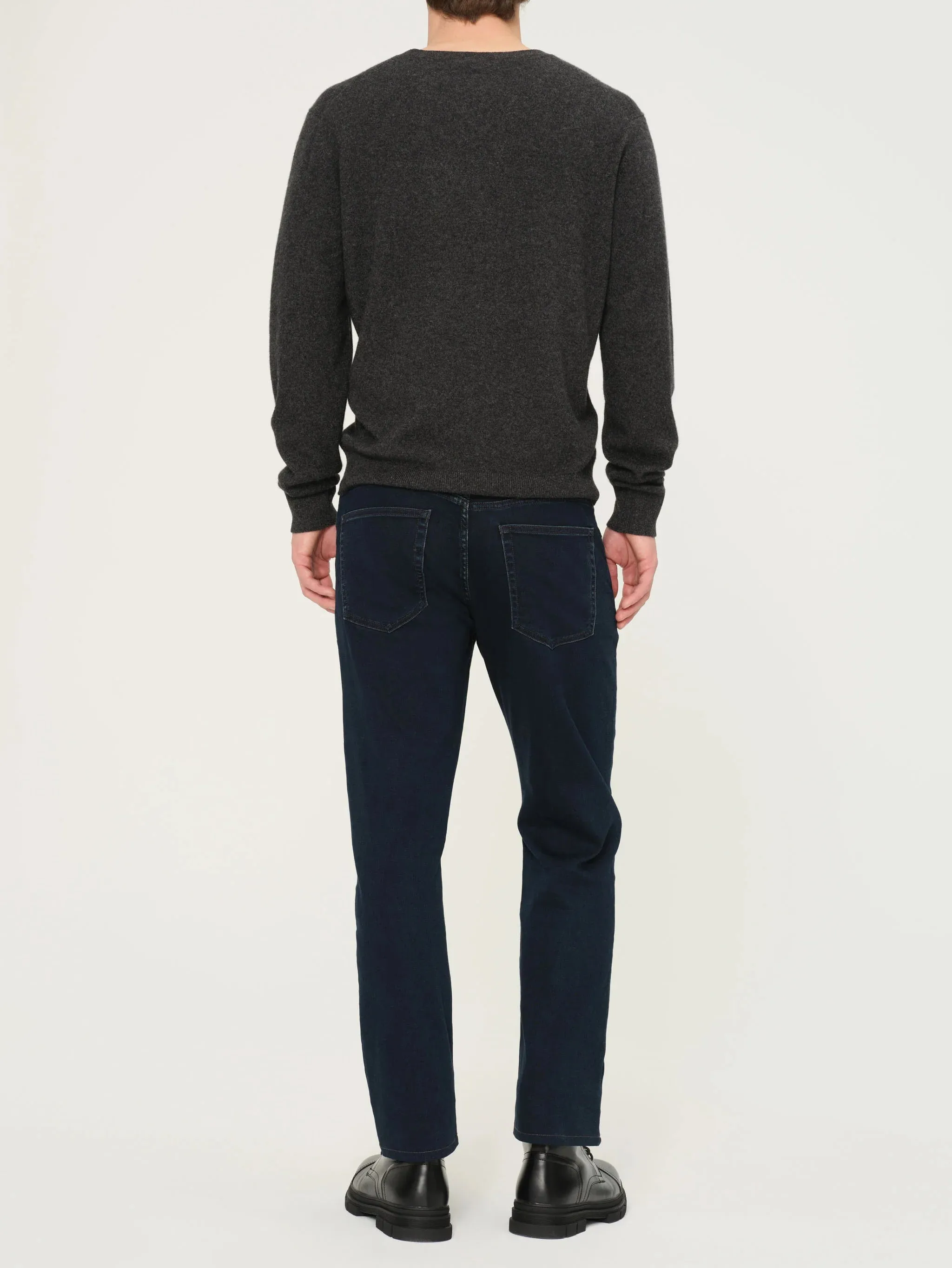 Russell Slim Straight Jeans in Social (Dark Indigo) by DL1961