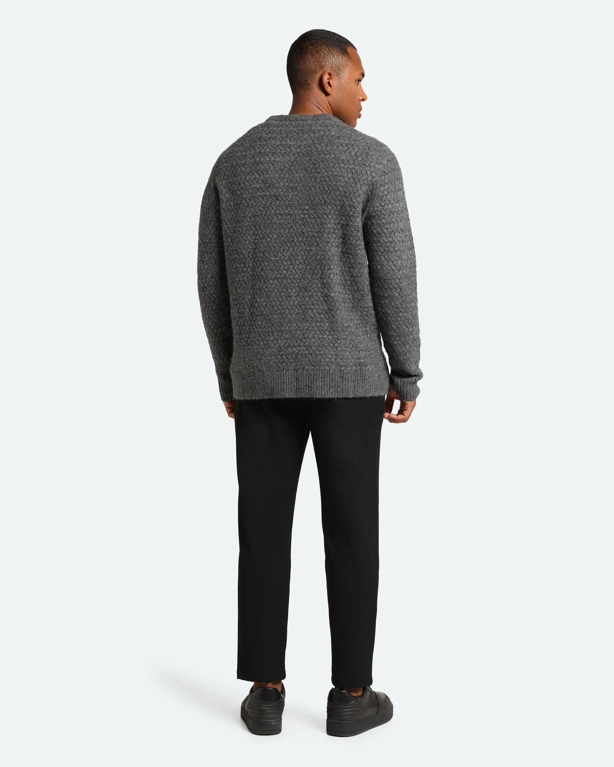 Saigon 3963 Knit - Gray Pinstripe