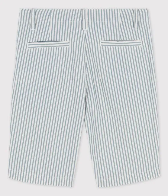 Seersucker Bermuda Shorts