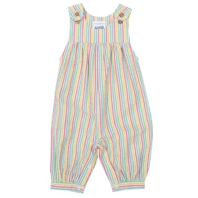 Seersucker dungarees