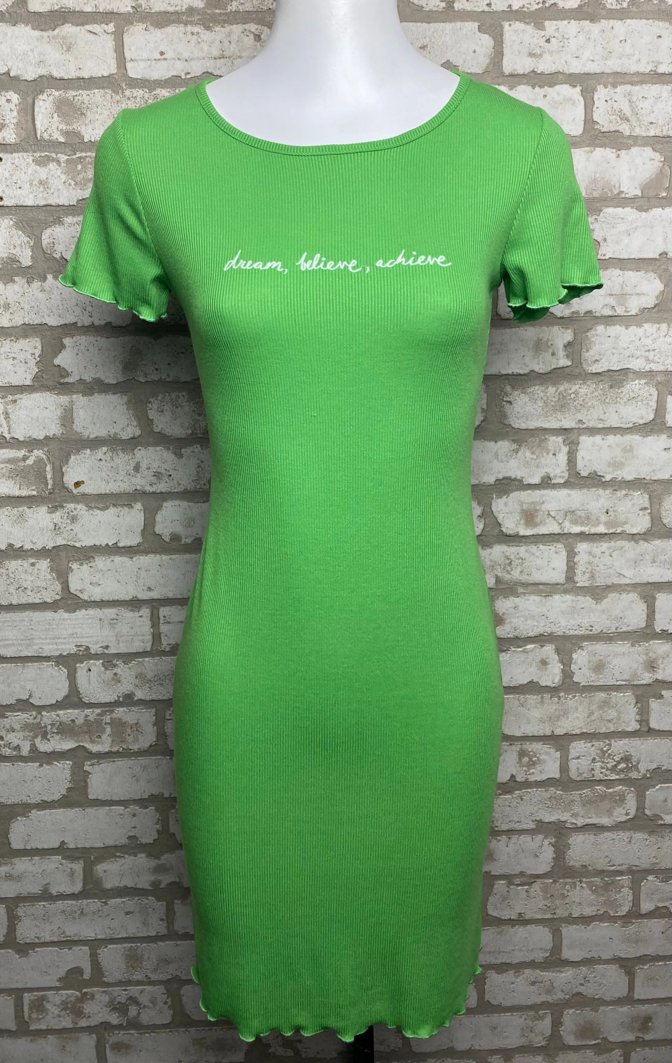 Sincerely Jules Ribbed Dress- (L)