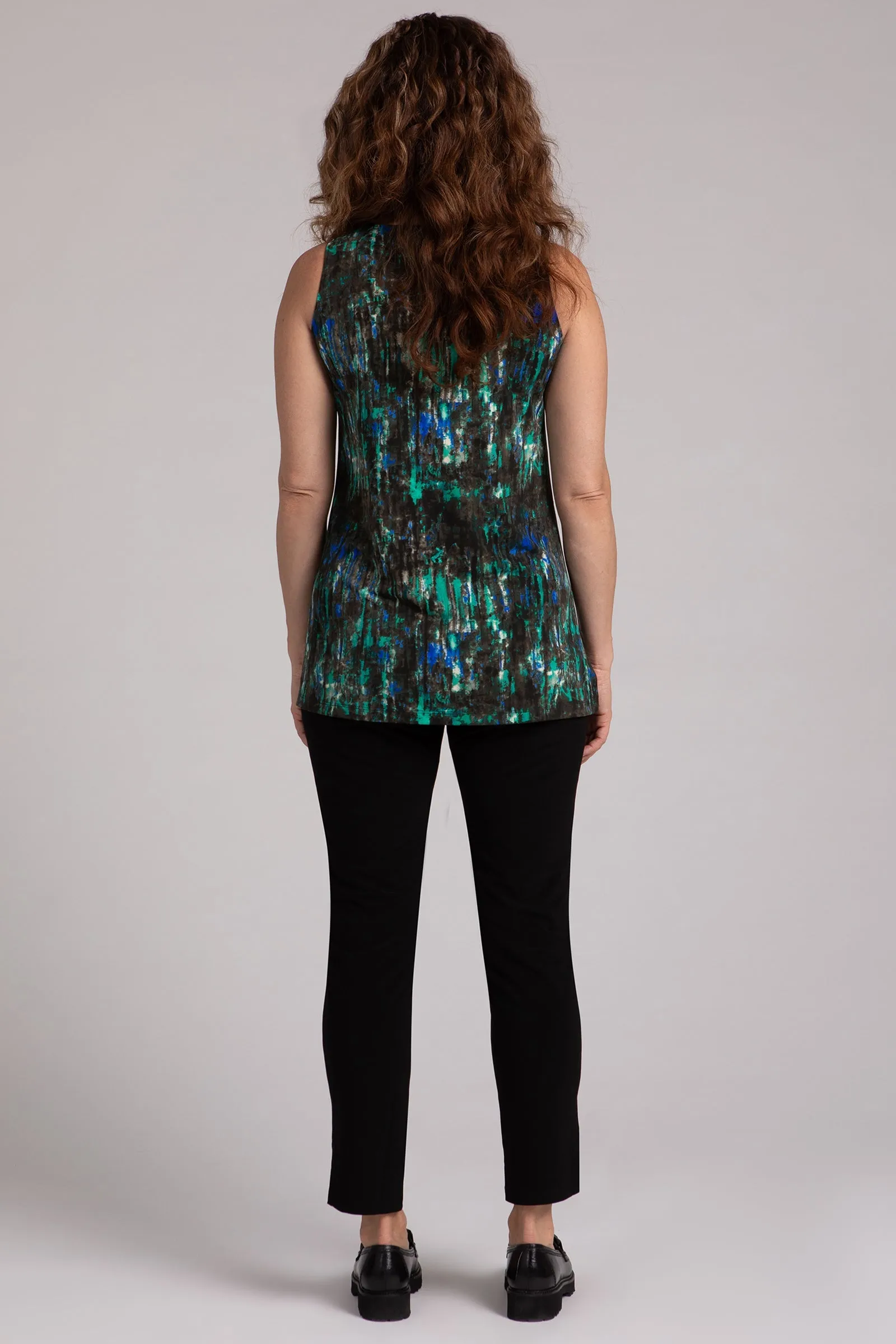 Sleeveless Nu Ideal Tunic | Camo Forest