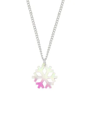 Snowflake Charm Pendant