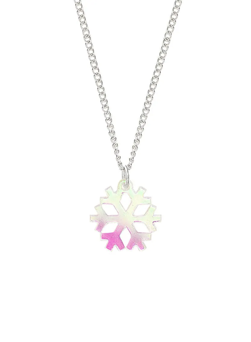 Snowflake Charm Pendant