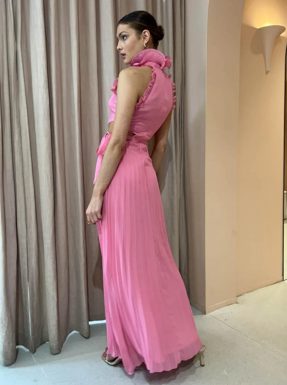 Sonya Noya Maxi Dress in Pastel Pink