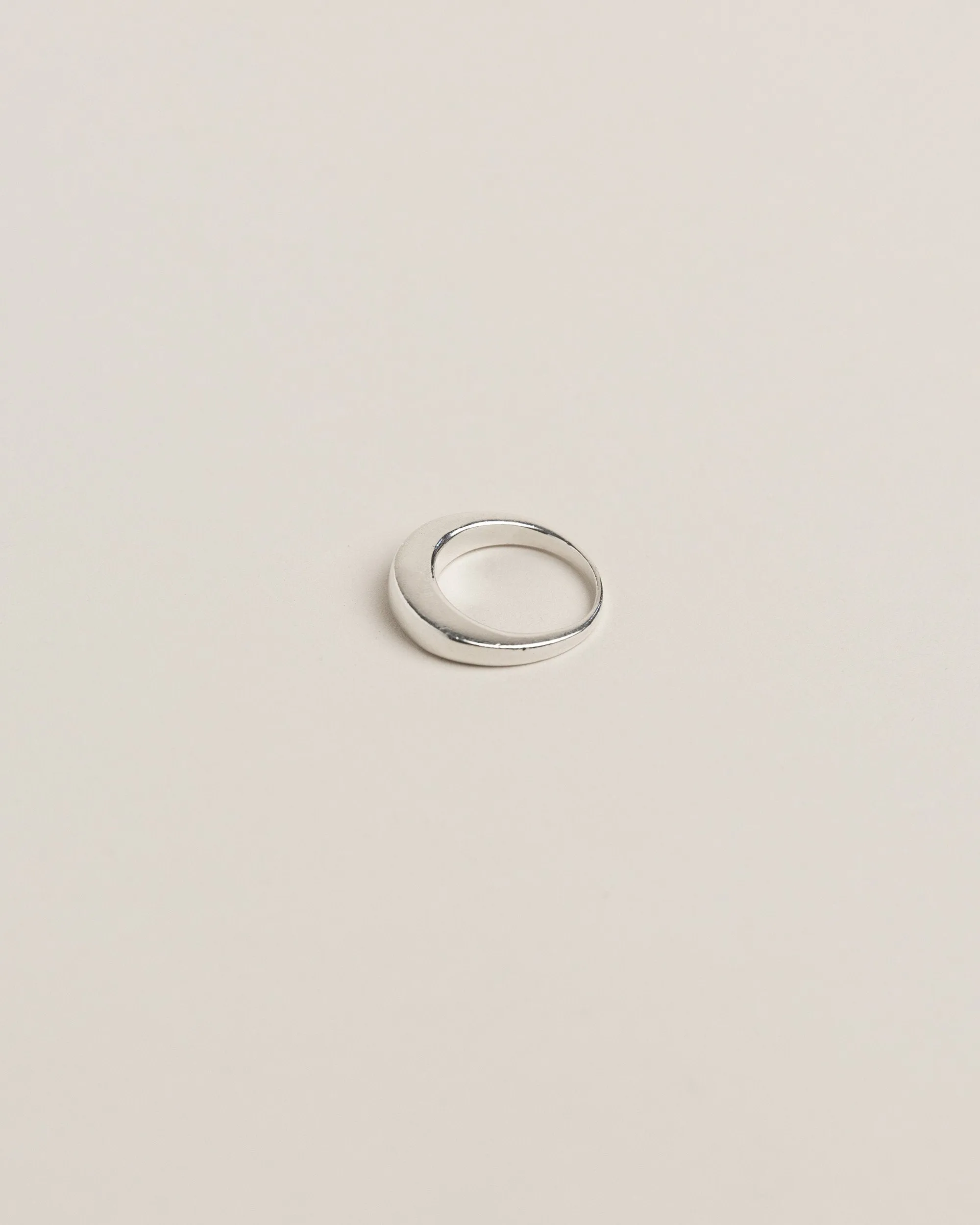 Sterling Silver Oval Ring