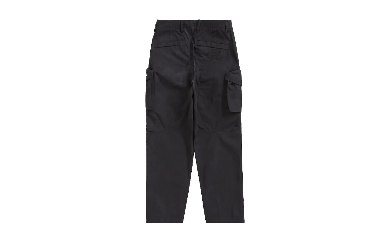 Stone Island Reactive Ice Camo Ripstop Cargo Pant Black