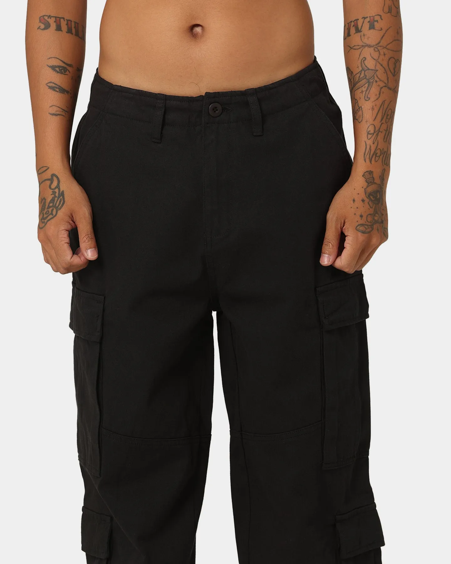 Stussy Surplus Cargo Pants Black