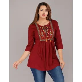 Stylish Fancy Rayon Tunic For Women