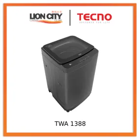 Tecno TWA 1388 13kg Fully Automatic Fuzzy Logic Washer – 4 Ticks TWA1388