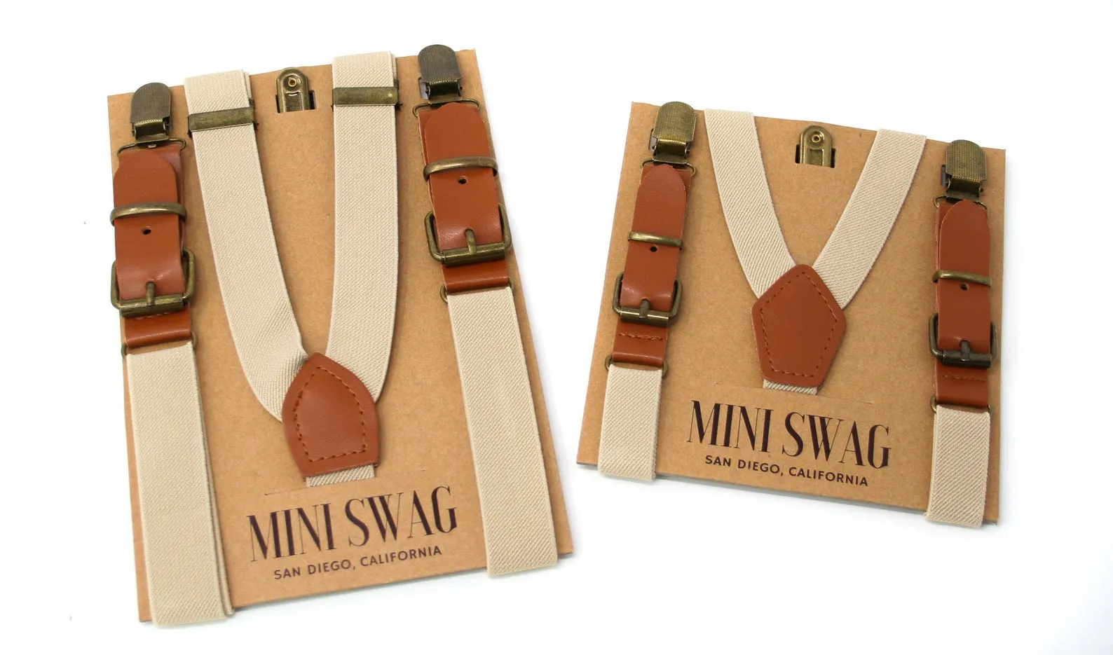 The Baby Leather Suspender - Various Colours