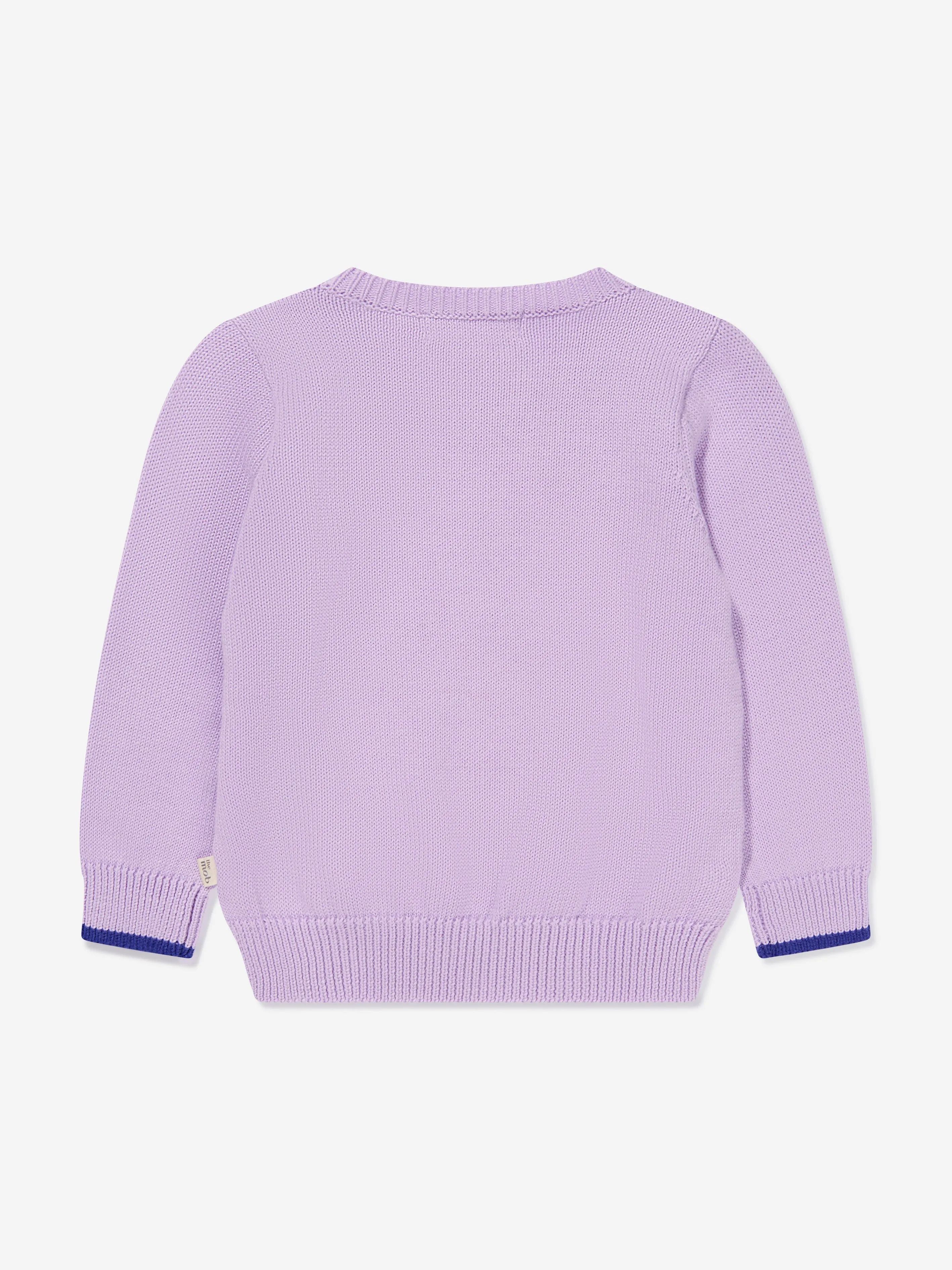 The Bonnie Mob Girls Organic Cotton Knitted Tummel Jumper