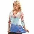 Tie-Dye Rain Tunic Top-FINAL SALE