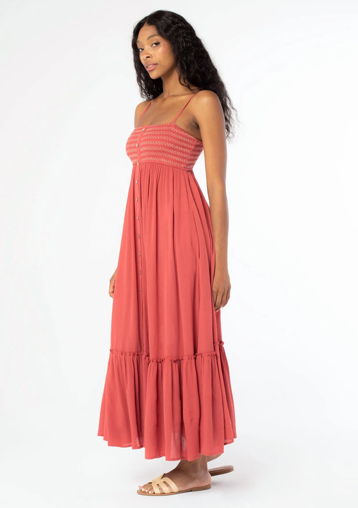 Tippi Smocked Maxi Dress