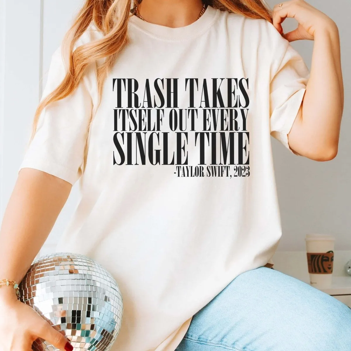 Trash Takes Itself Out Tee