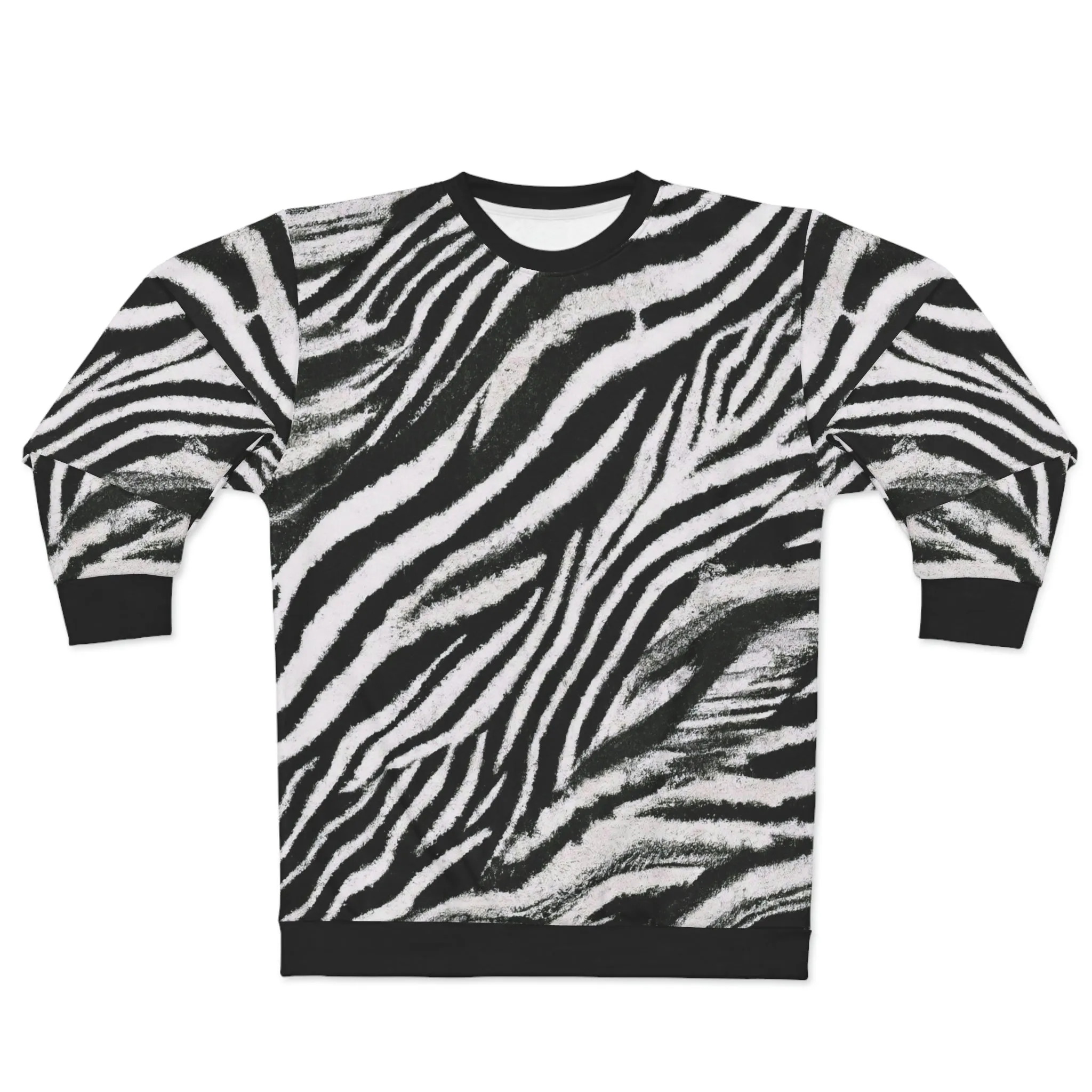 Vampire Art Grunge Zebra Unisex Sweatshirt