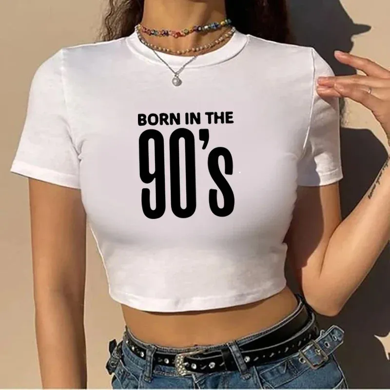 Vintage 90s Era Y2k Crop Tops Fairy Grunge Crop Top