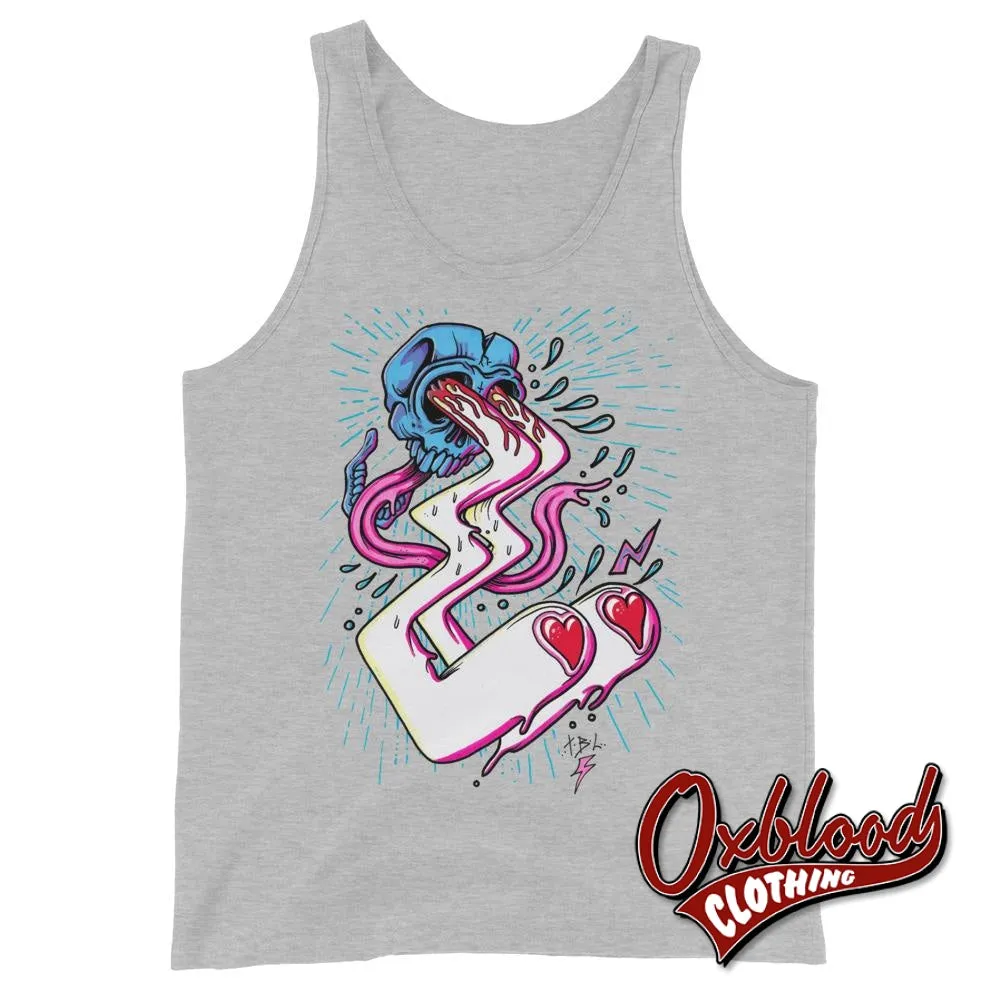 Vintage Punk Street Art Tank Top - Skater Punk Clothing