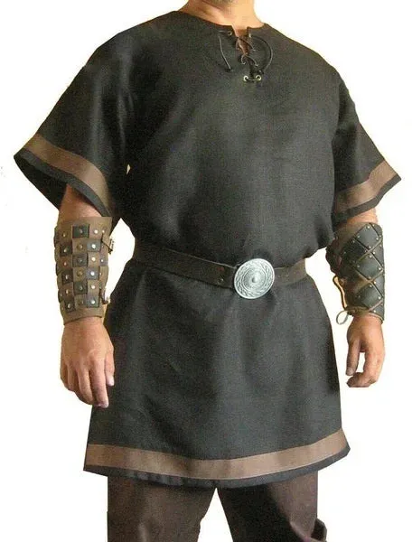 Vintage Renaissance Viking Pirate Tunic Shirt