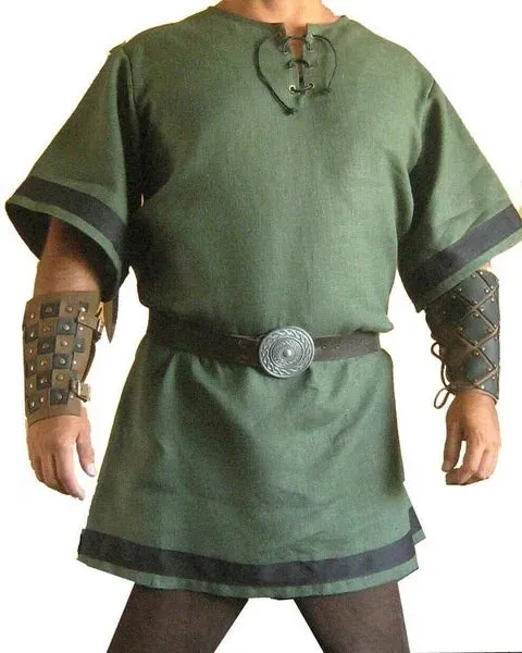 Vintage Renaissance Viking Pirate Tunic Shirt