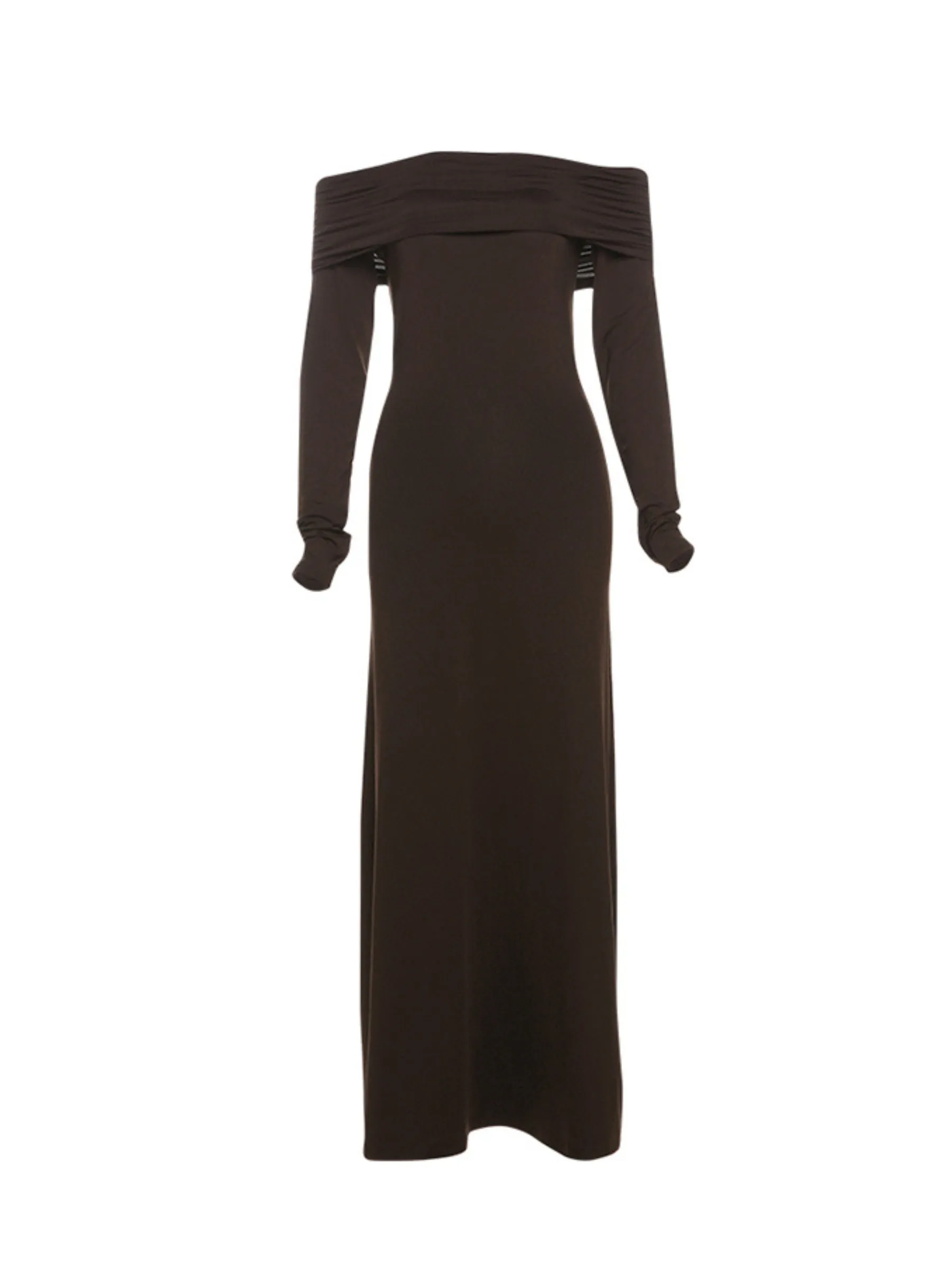 Vvsha Fraidy Long Sleeve Maxi Dress