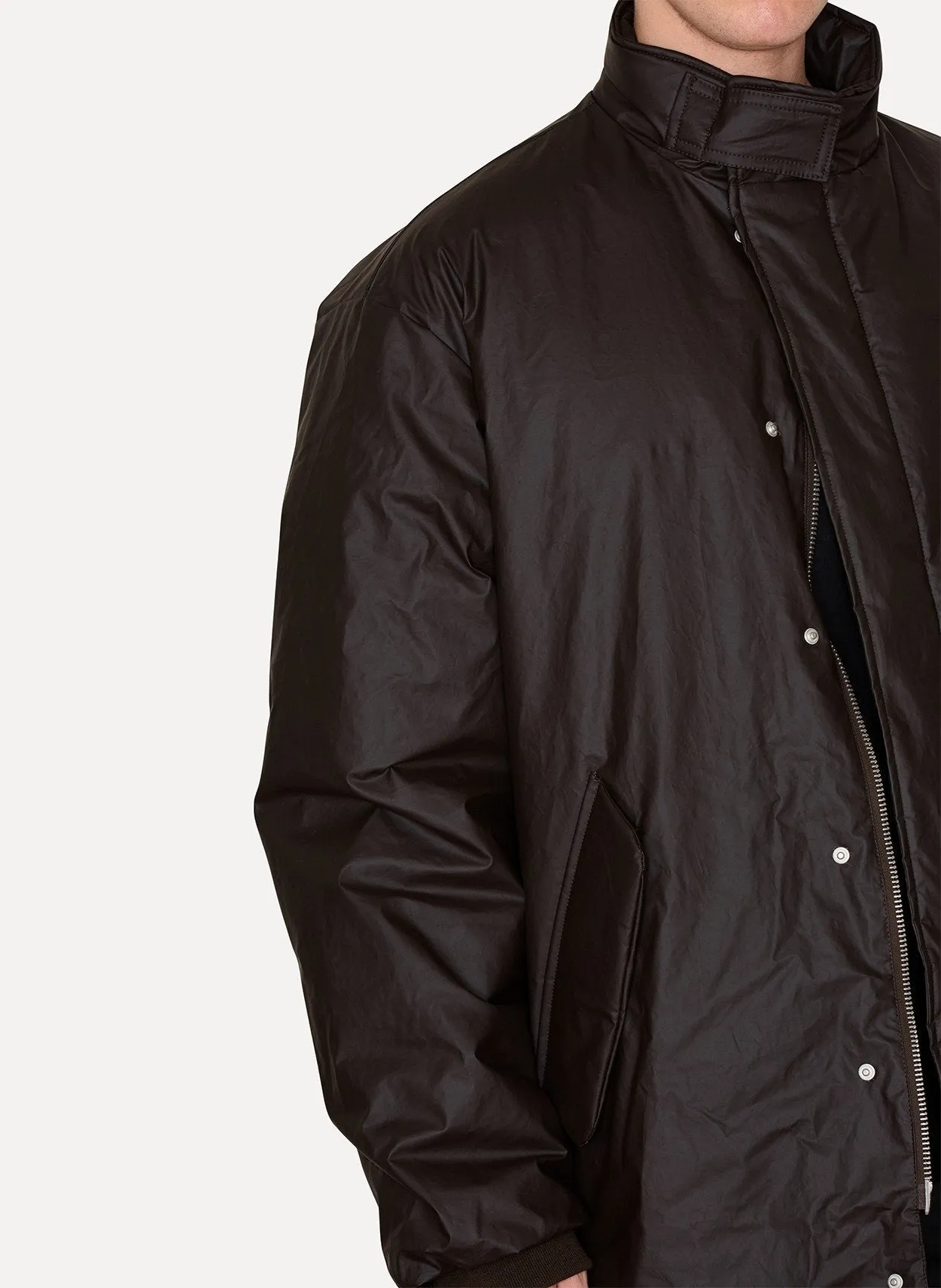 Wax Cotton Down Fill Parka