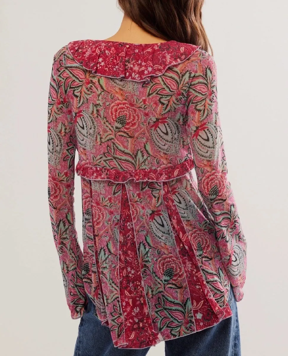 Wildest Dream Tunic Raspberry