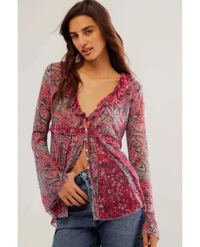 Wildest Dream Tunic Raspberry