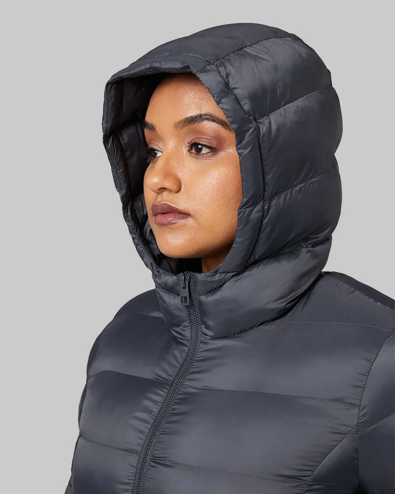 Woman's Lightweight Packable Jacket - Dark Shadow