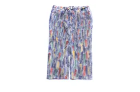 Women's Ashley Stewart Abstract Paint Jeans