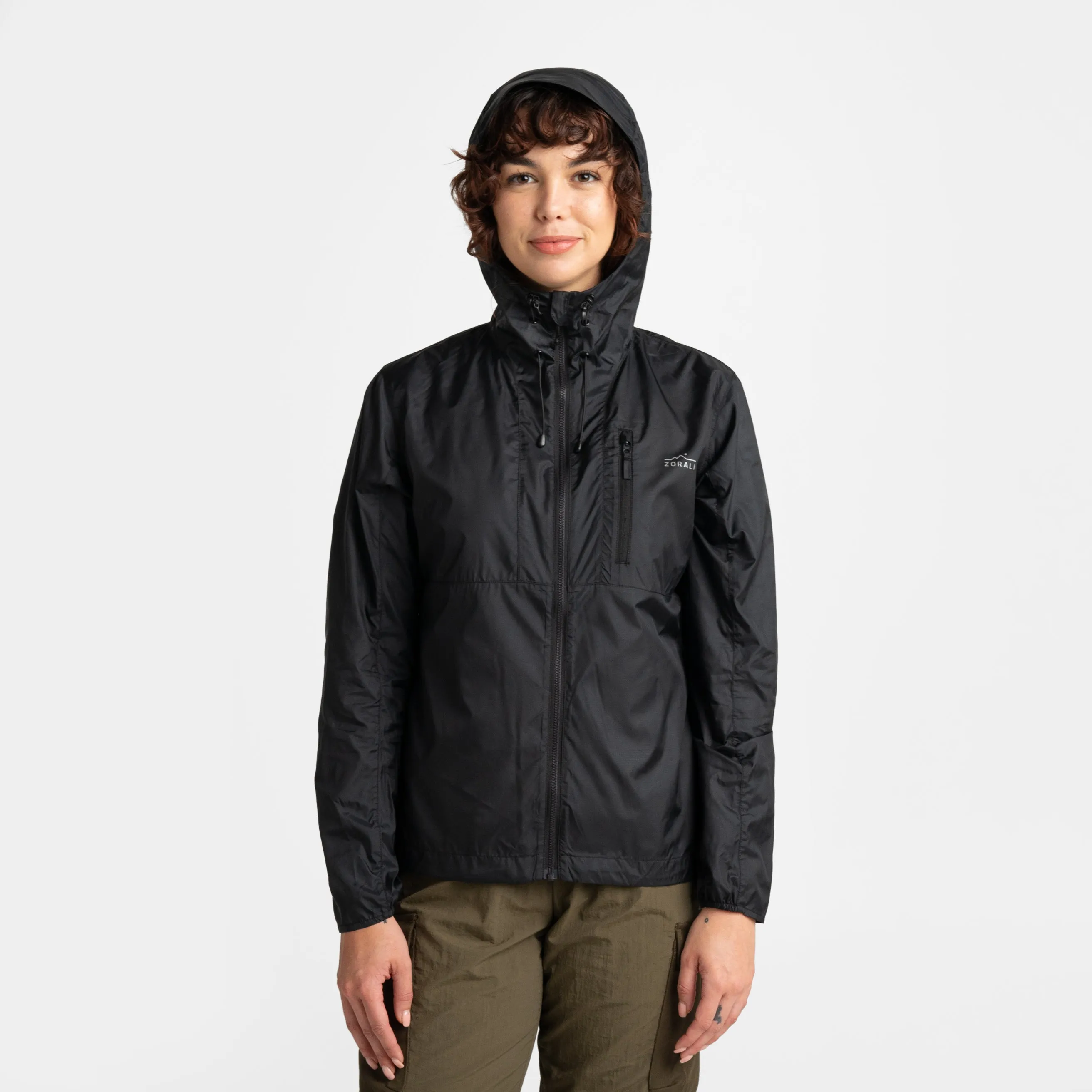 Womens Gust-X Windbreaker Black