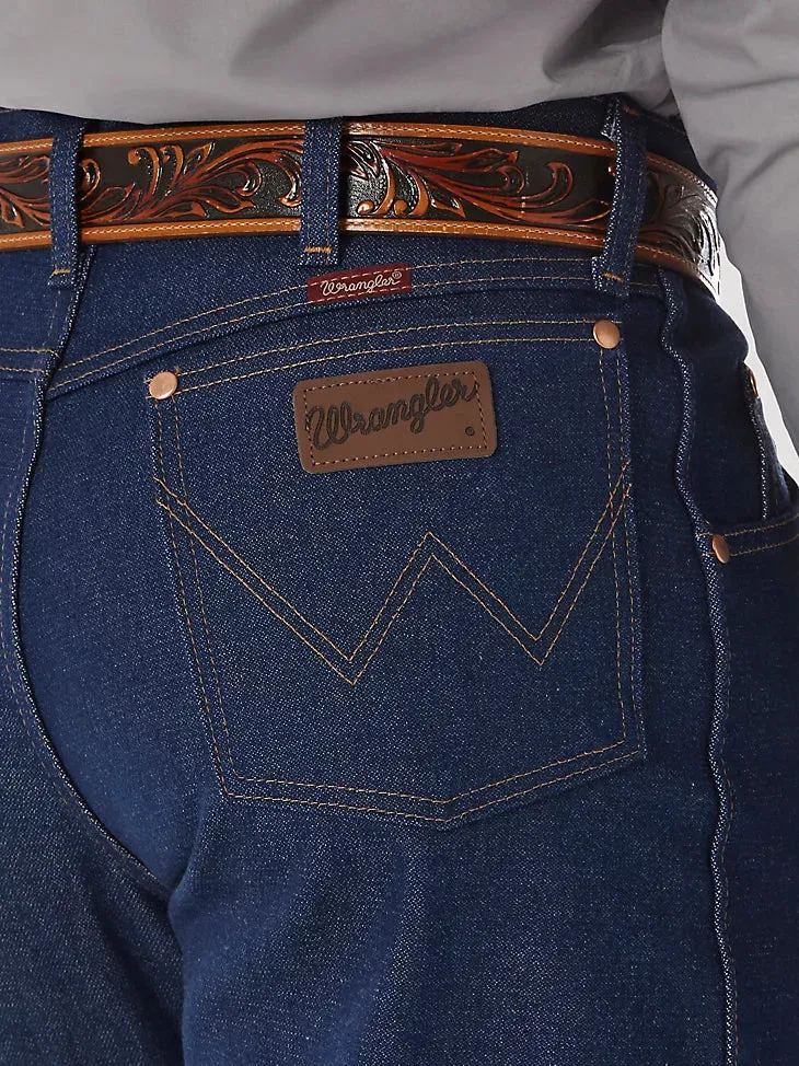 Wrangler 31MWZDN Men's Rigid Indigo Cowboy Cut® Relaxed Fit Jean (SHOP IN-STORES TOO)