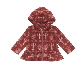 Wrangler Baby Girl Burgundy Hoodie