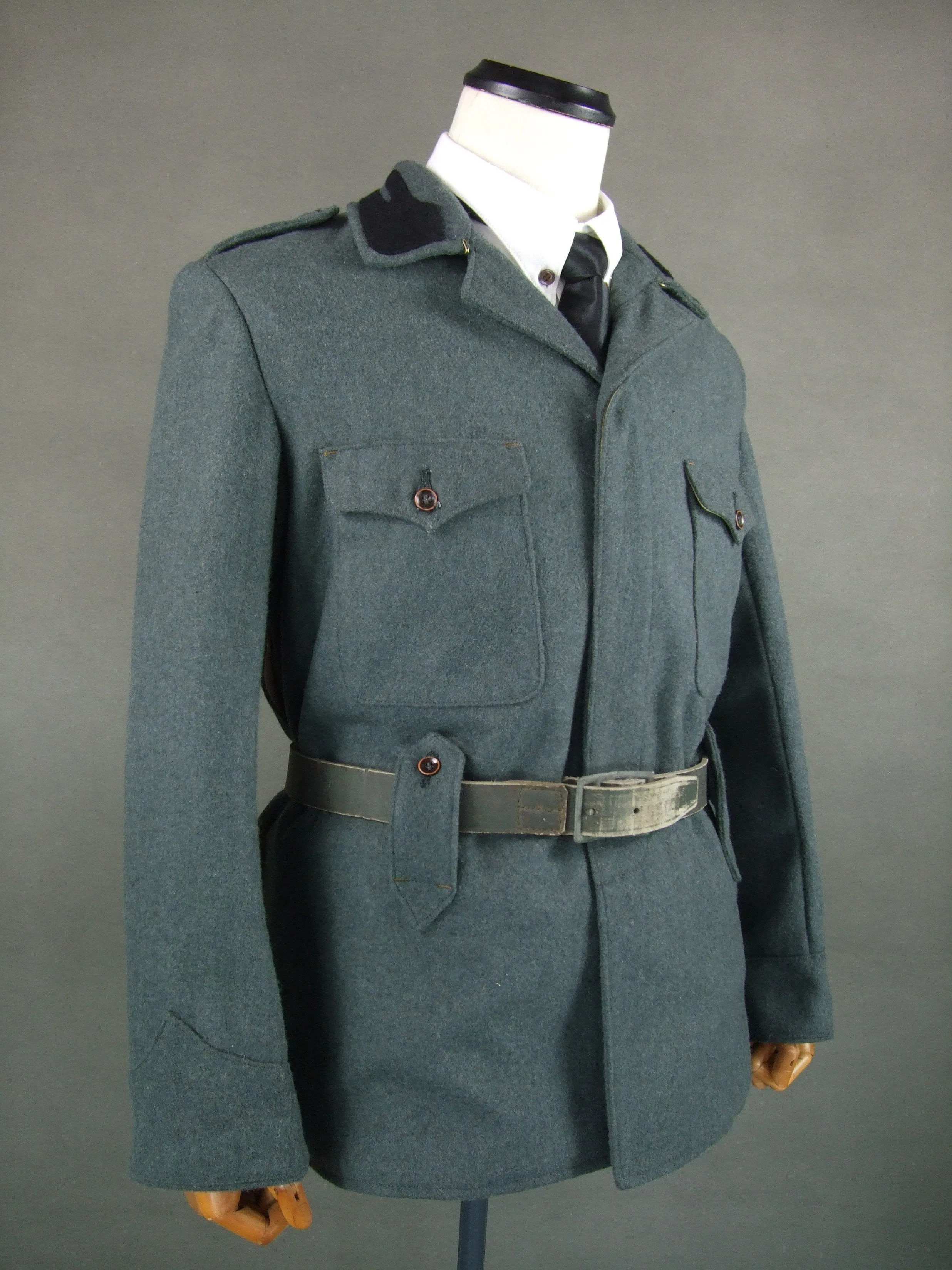 WW1 Italian Army Elite Assault Troops Model 1910 Arditi Tunic Grey Green Bersaglieri Giubbe