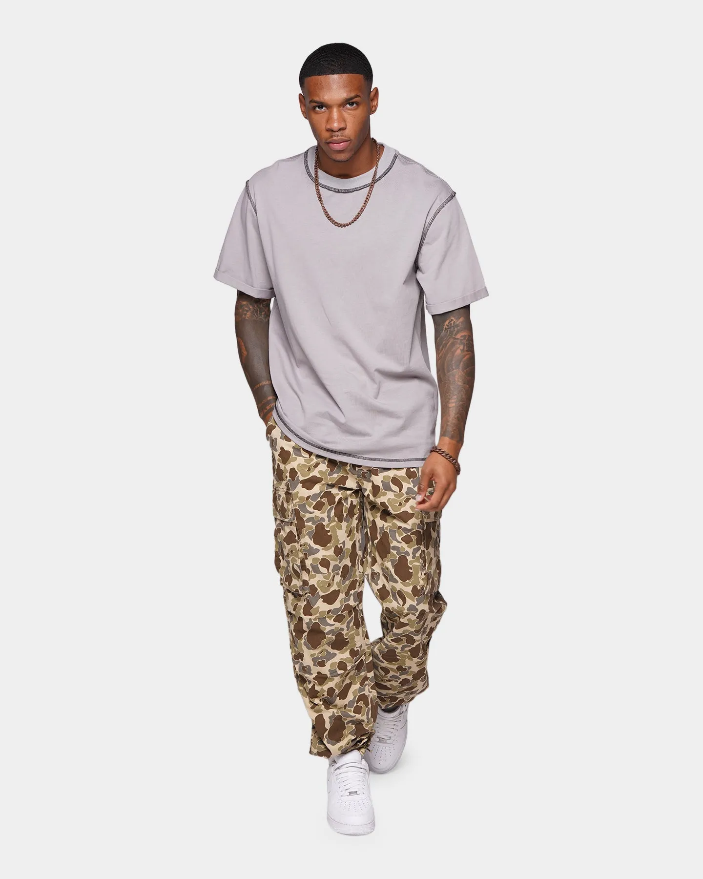 XXIII Henrike Duck Camo Cargo Pants Duck Camo