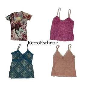 Y2K Grunge Tops (DR-102)